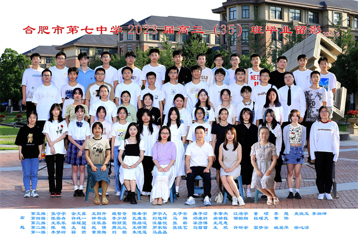 合肥七中2023屆高三年級師生合影(圖35)