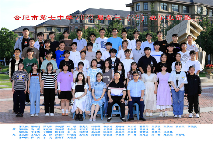 合肥七中2023屆高三年級師生合影(圖32)