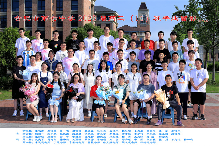 合肥七中2023屆高三年級師生合影(圖14)