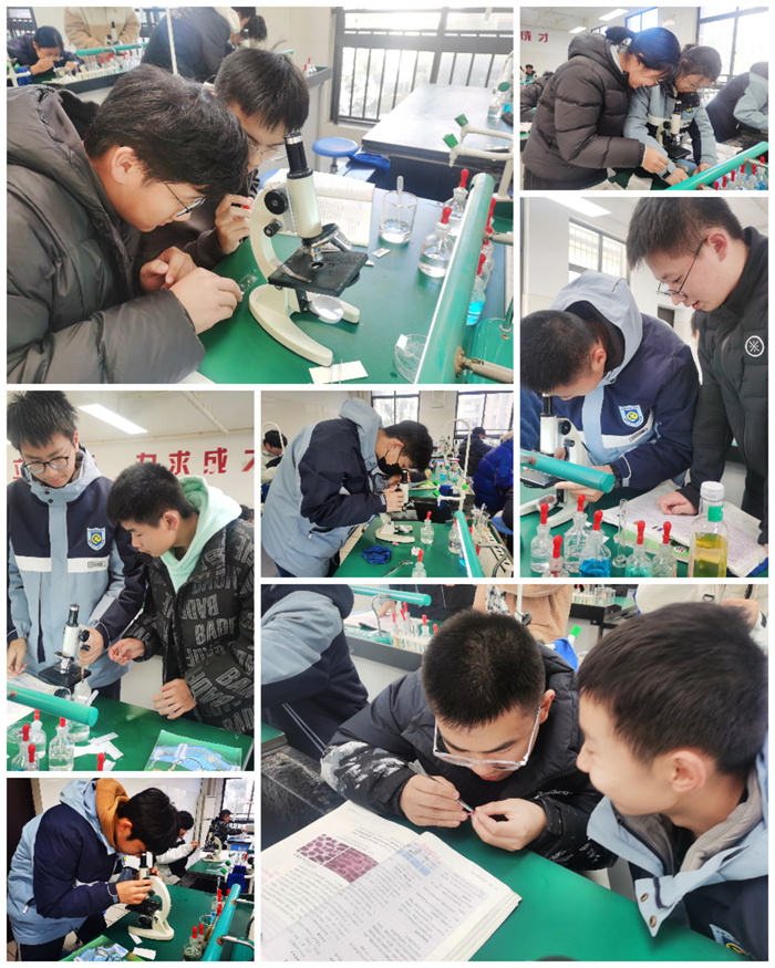 合肥七中高一年級(jí)開展生物實(shí)驗(yàn)課教學(xué)(圖1) 合肥七中高一年級(jí)開展生物實(shí)驗(yàn)課教學(xué)(圖1)