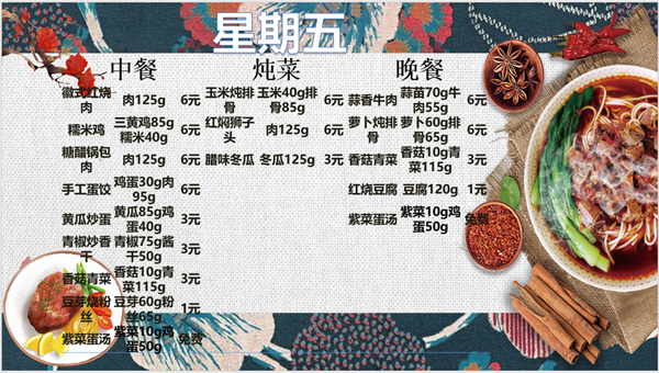 合七美食先知道（本周菜譜）(圖5)