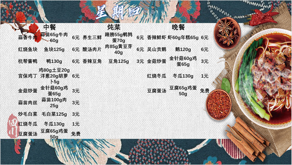 合七美食先知道（本周菜譜）(圖6)