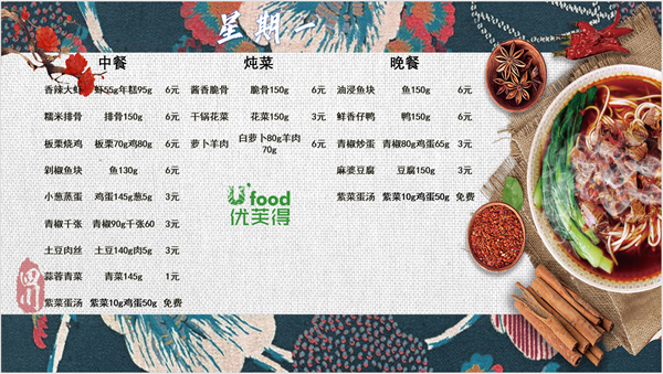 合七美食先知道（本周菜譜）(圖3)